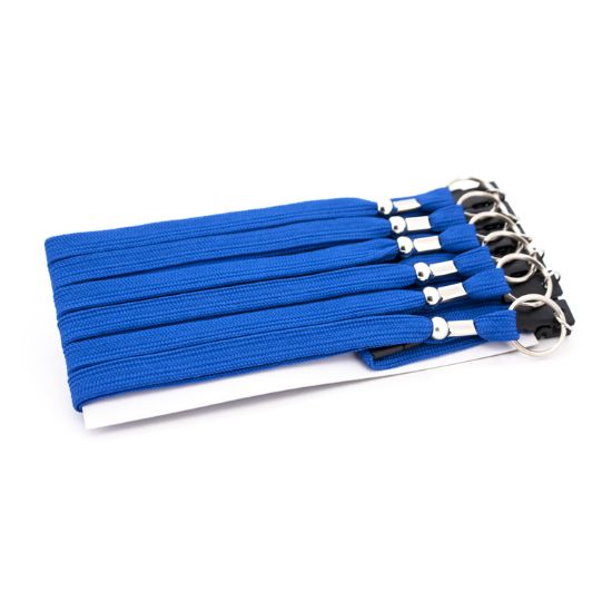 Picture of HOLDER ID STRING PLASTIC CLIP BLUE COLOR / PACK/6