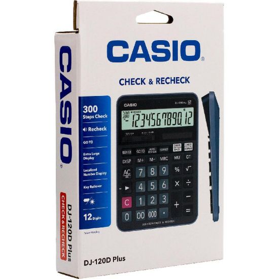 Picture of CALCULATOR DESK DJ120D 12 DIGITS PLUS / EA