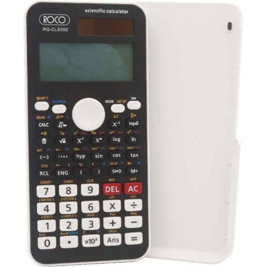 Picture of CALCULATOR SCIENTIFIC 417 FUNCTIONS,12 Digit, Full Dot Matrix / EA