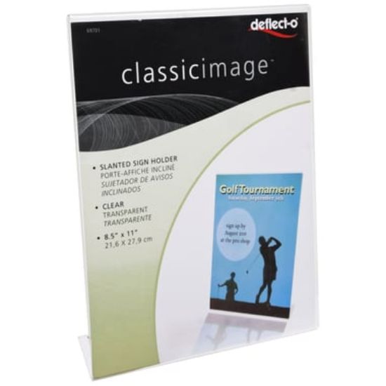 Picture of FRAME ACRYLIC L-TYPE 8.5X11 INCH / EA