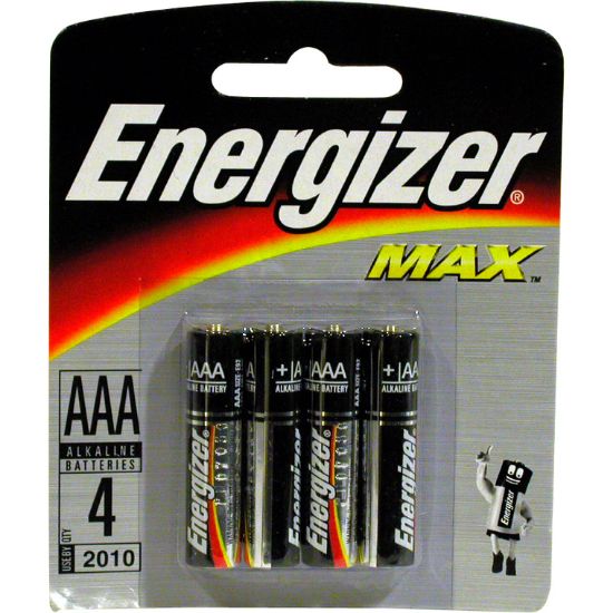 Picture of BATTERY ENERGIZER AAA 4PCS/PACK / PACK/4