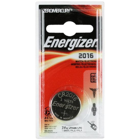 Picture of Energizer CR2016 (Button Cell - Lithium Ion) Multipurpose Battery / EA