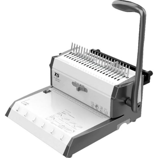 Picture of Roco Multi-function Binding Machine COMB+WIRE
A4/Letter 450 Sheets Capacity (70 gsm) Black/Gray / EA