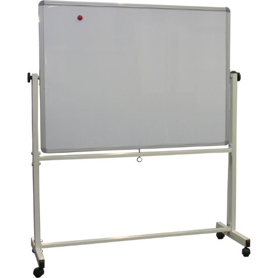 Picture of WHITEBOARD MAGNETIC W/EASEL 2 PARTS/SET 
Board size 90 X 120 CM / ST