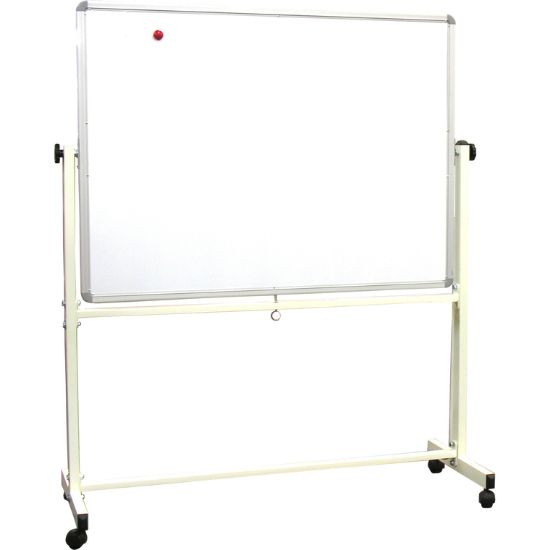 Picture of WHITEBOARD MAGNETIC W/EASEL 2 PARTS/SET 
Board size 90 X 180 CM / ST