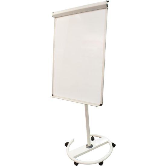 Picture of FLIPCHART MOBILE 5 CASTORS
Flipchart Easel, Steel Stand, 70x183x63 cm, White, Adjustable
Height, 100x70 cm Board Size / ST