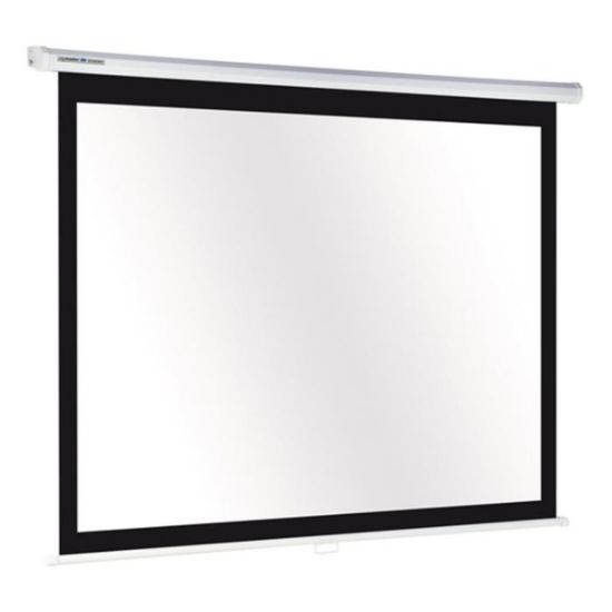 Picture of Legamaster Screen Projector - Wall/Ceiling Mounted
180.00 cm ( 5.91 ft )X 180.00 cm ( 5.91 ft )Black/White / EA
